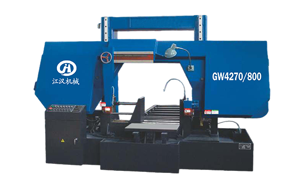 雅江GW4270/800双柱龙门卧式带锯床